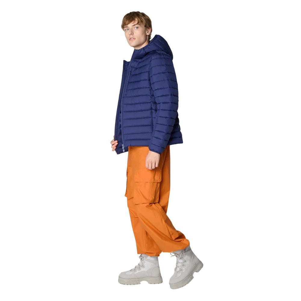 Save The Duck Quilted Hooded Double-Slider Zip Light Jacket