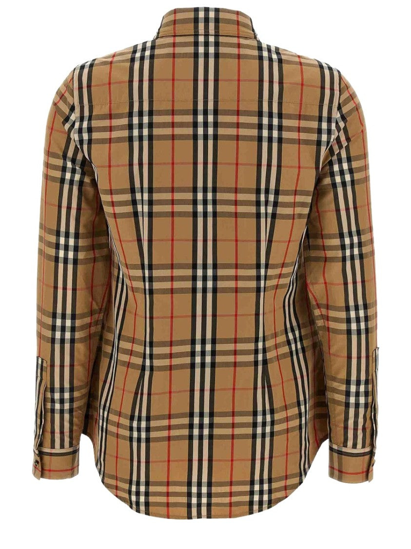 Burberry Burberry Warm Beige Check Casual Shirt