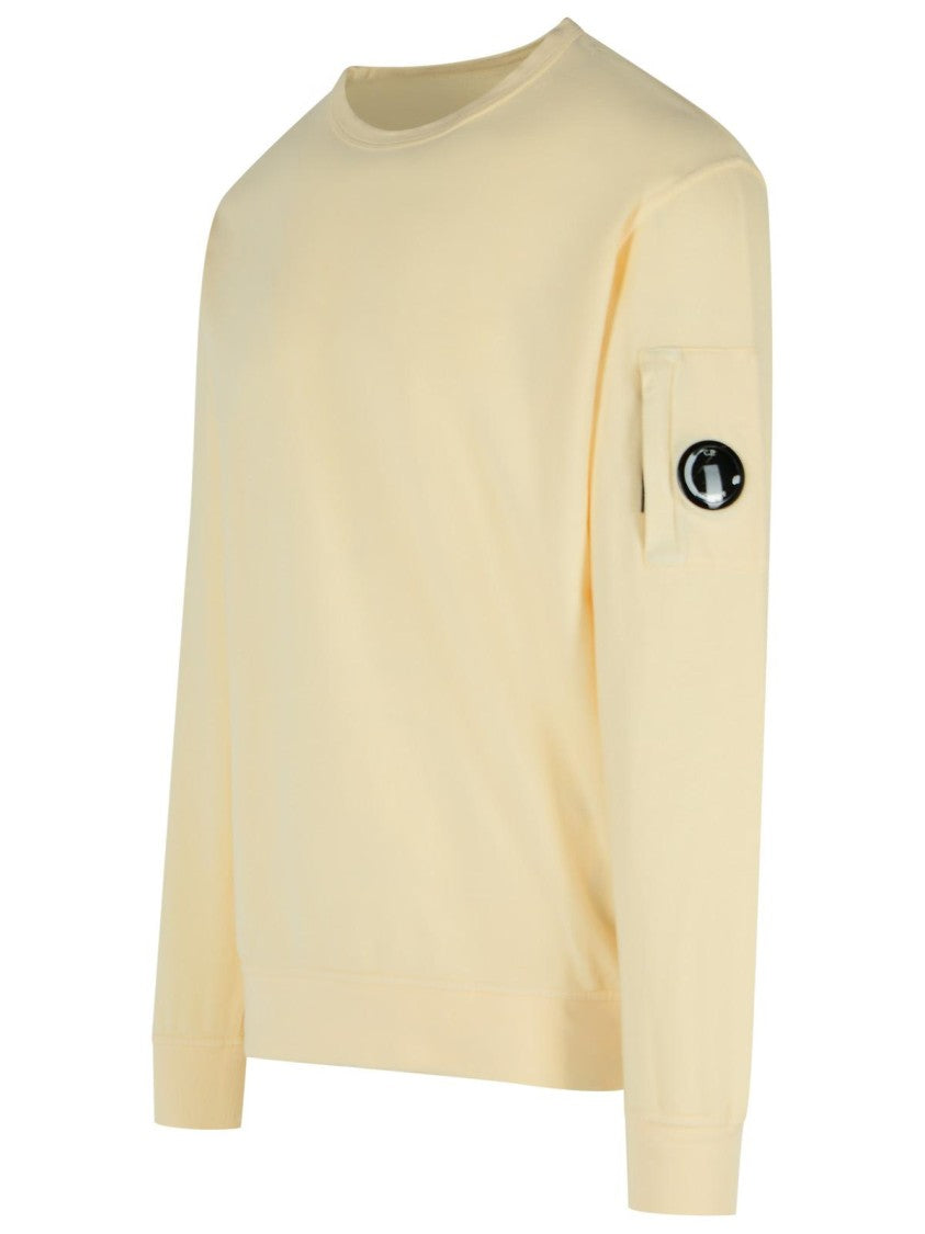 C.P. Company Sand-Colored Cotton Sweatshirt