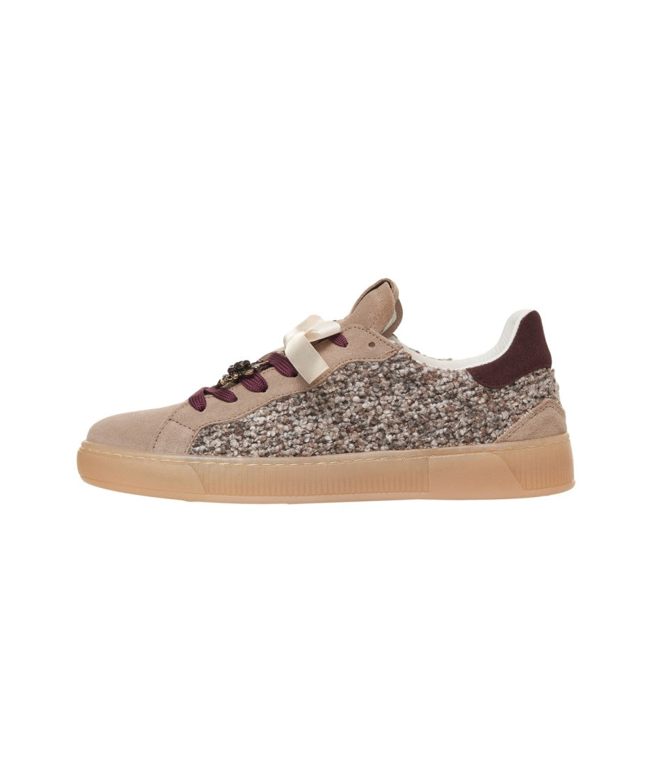 Gio+ Breathable Mesh Sneakers With Suede Details