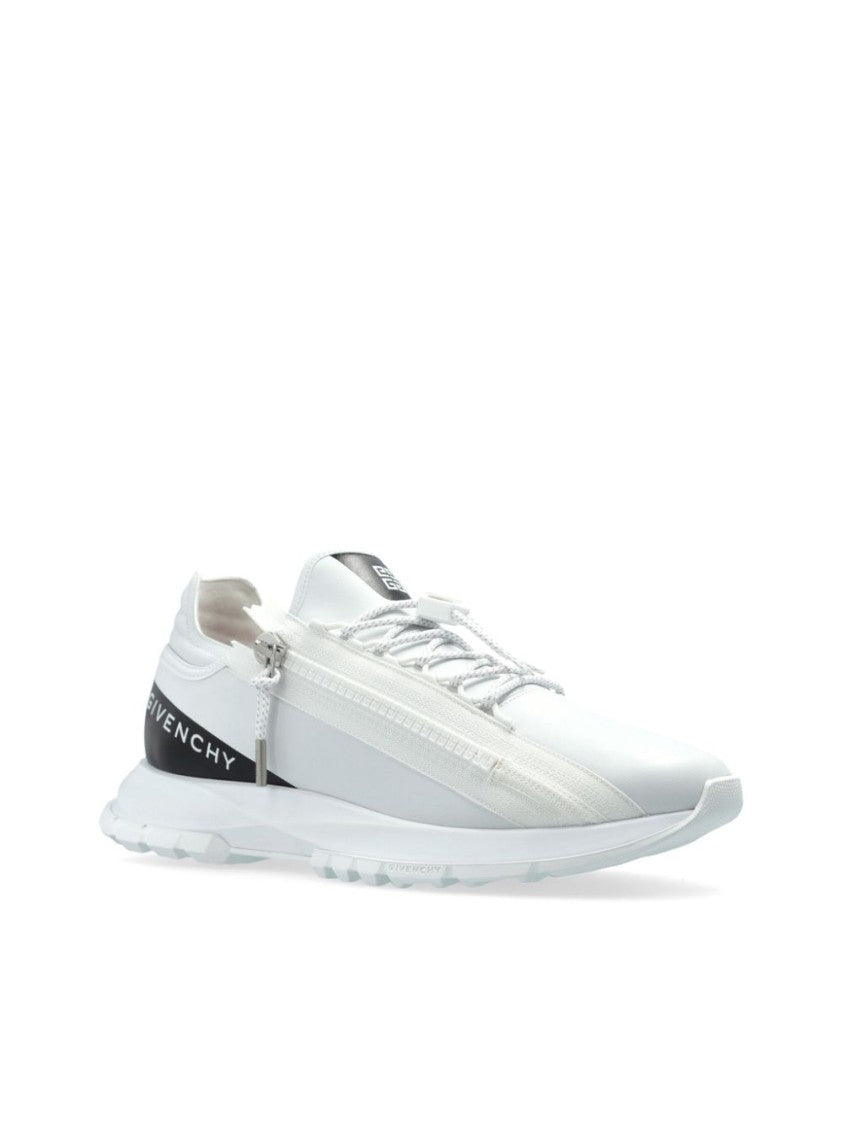 Givenchy White Textured Light Sneakers