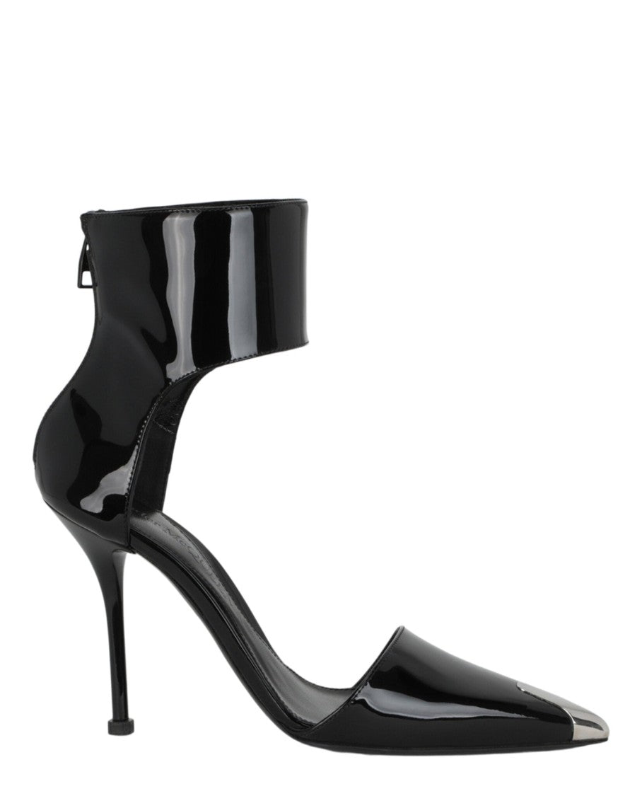 Alexander Mcqueen Punk Patent Leather Heels