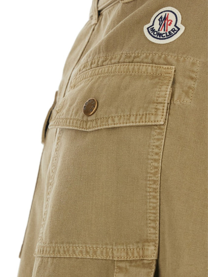Moncler Black Utility Mini Skirt