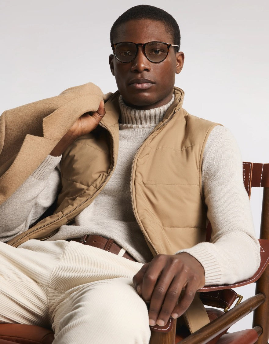 Fay Medium Camel Easy Db Coat