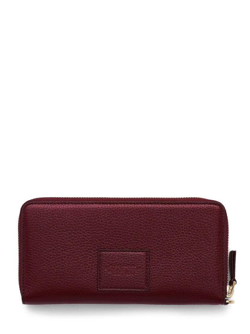 Marc Jacobs Rectangular Textured Leather Wallet