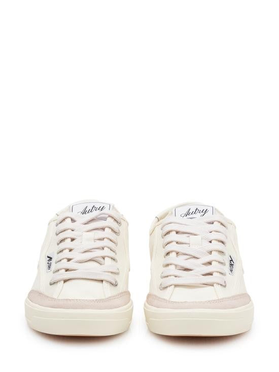 Autry Suede Canvas Windscape Low Sneakers