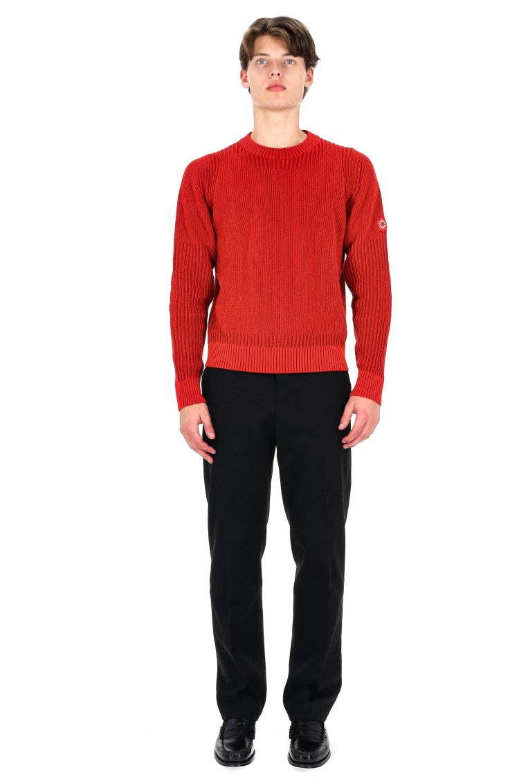 Kenzo Boke Flower Wool-Cotton Crewneck Sweater