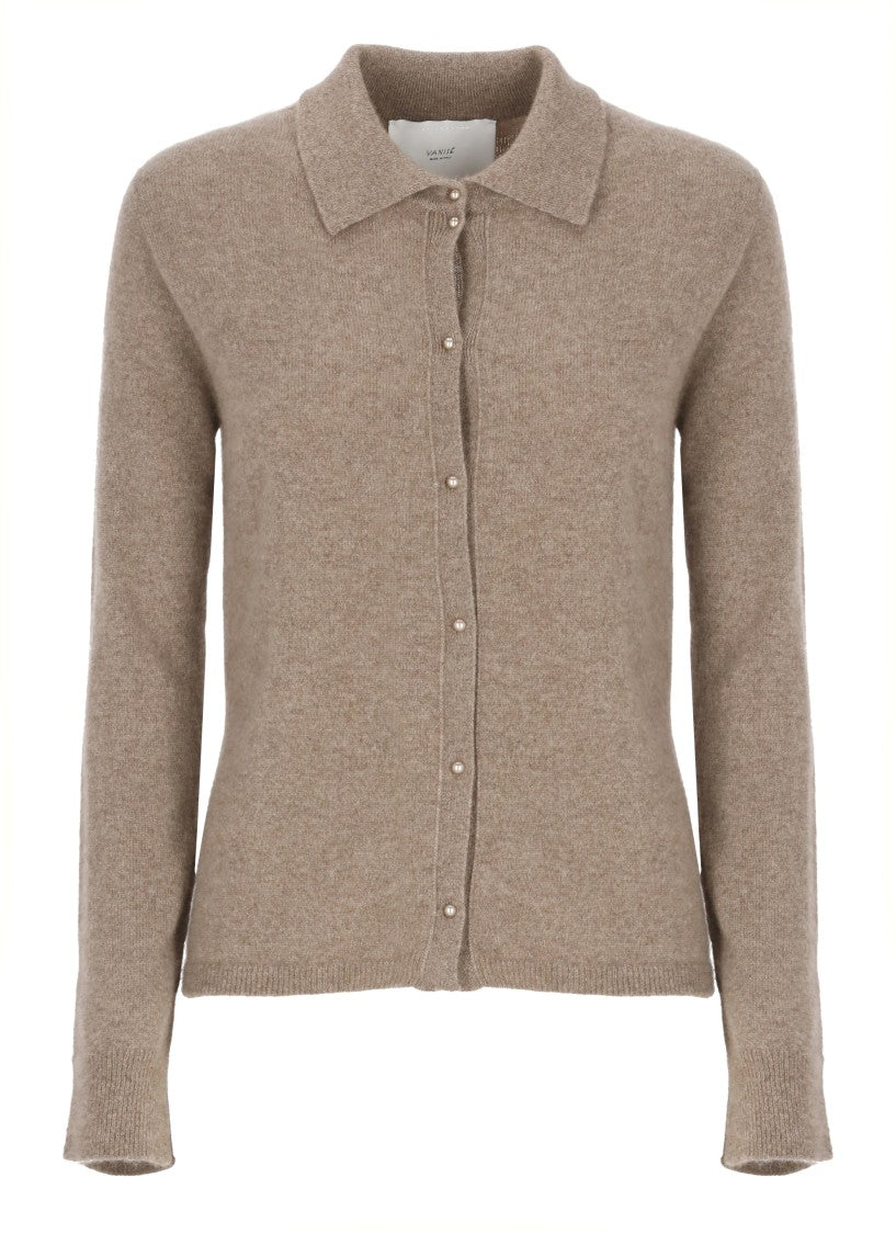 Vanisé Brown Cashmere Cardigan