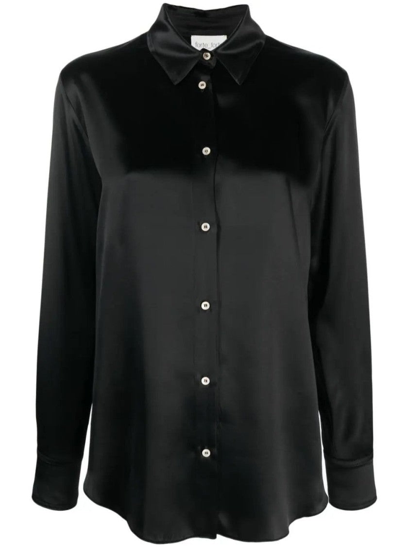 Forte Forte Satin Viscose Shirt