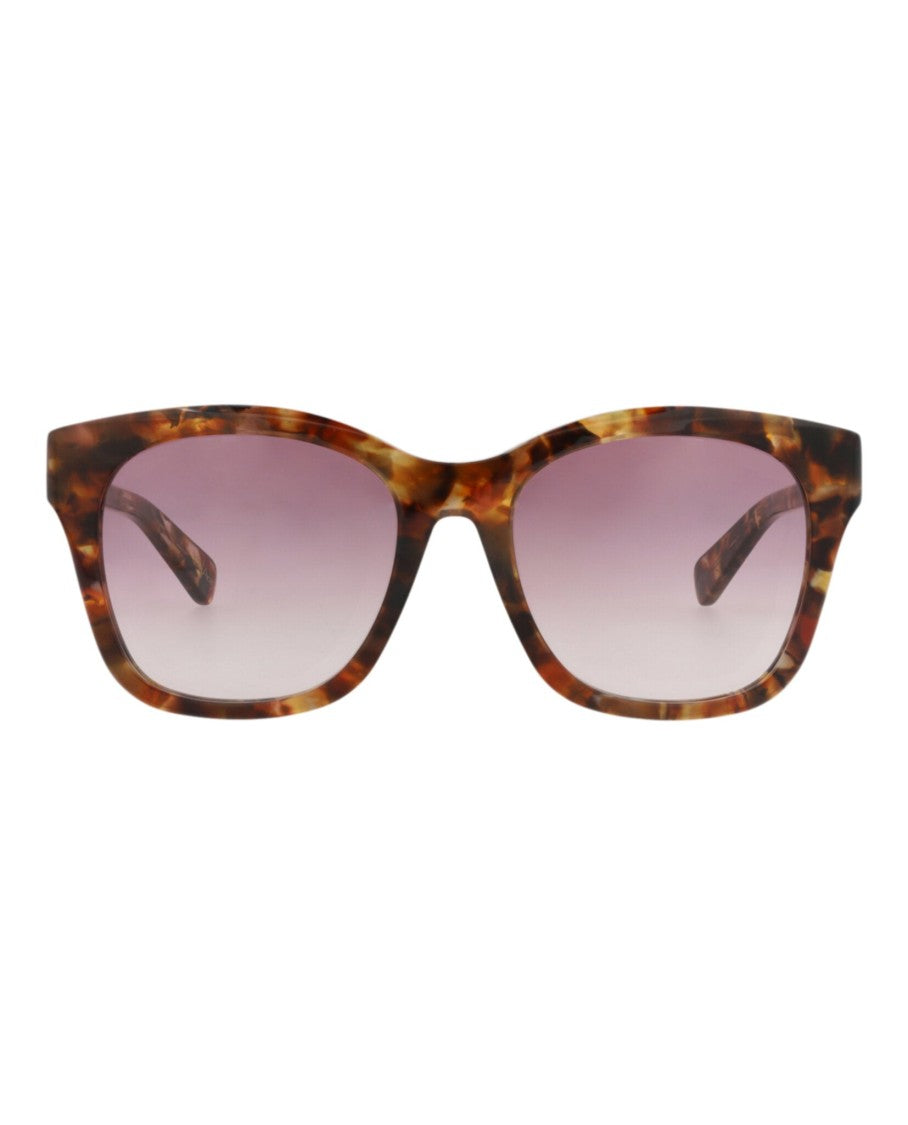 Chloé Square-Frame Tortoiseshell Sunglasses With Gradient Lenses