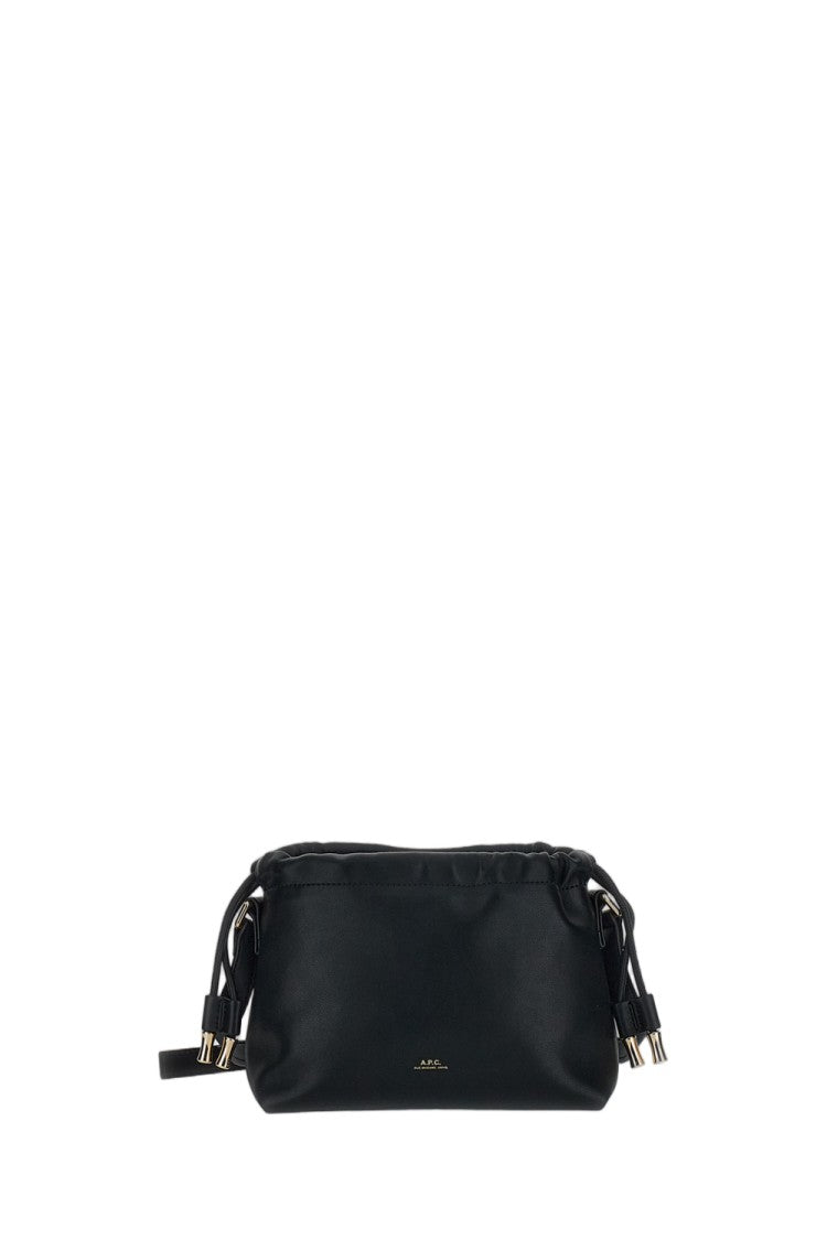 A.P.C. Black Ninon Mini Recycled Bag