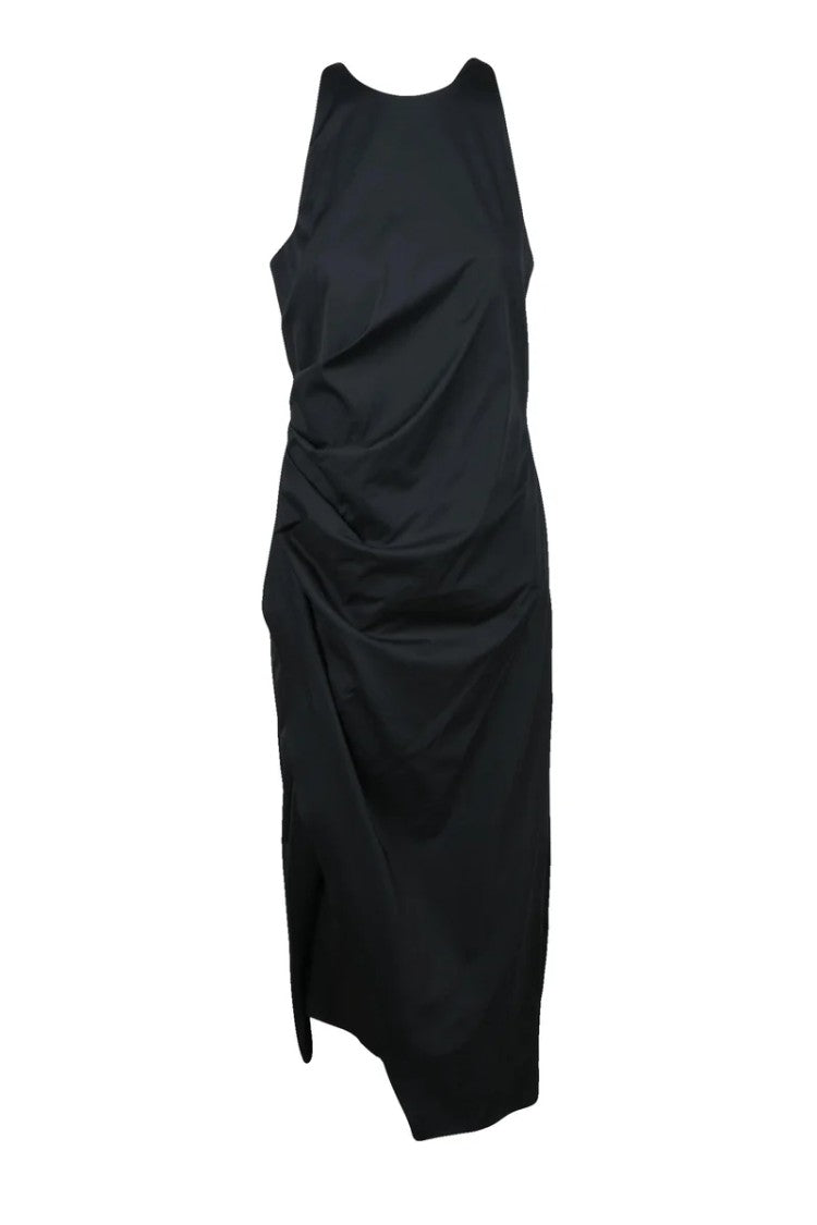 Marella Elegia Ruched Dress - Black