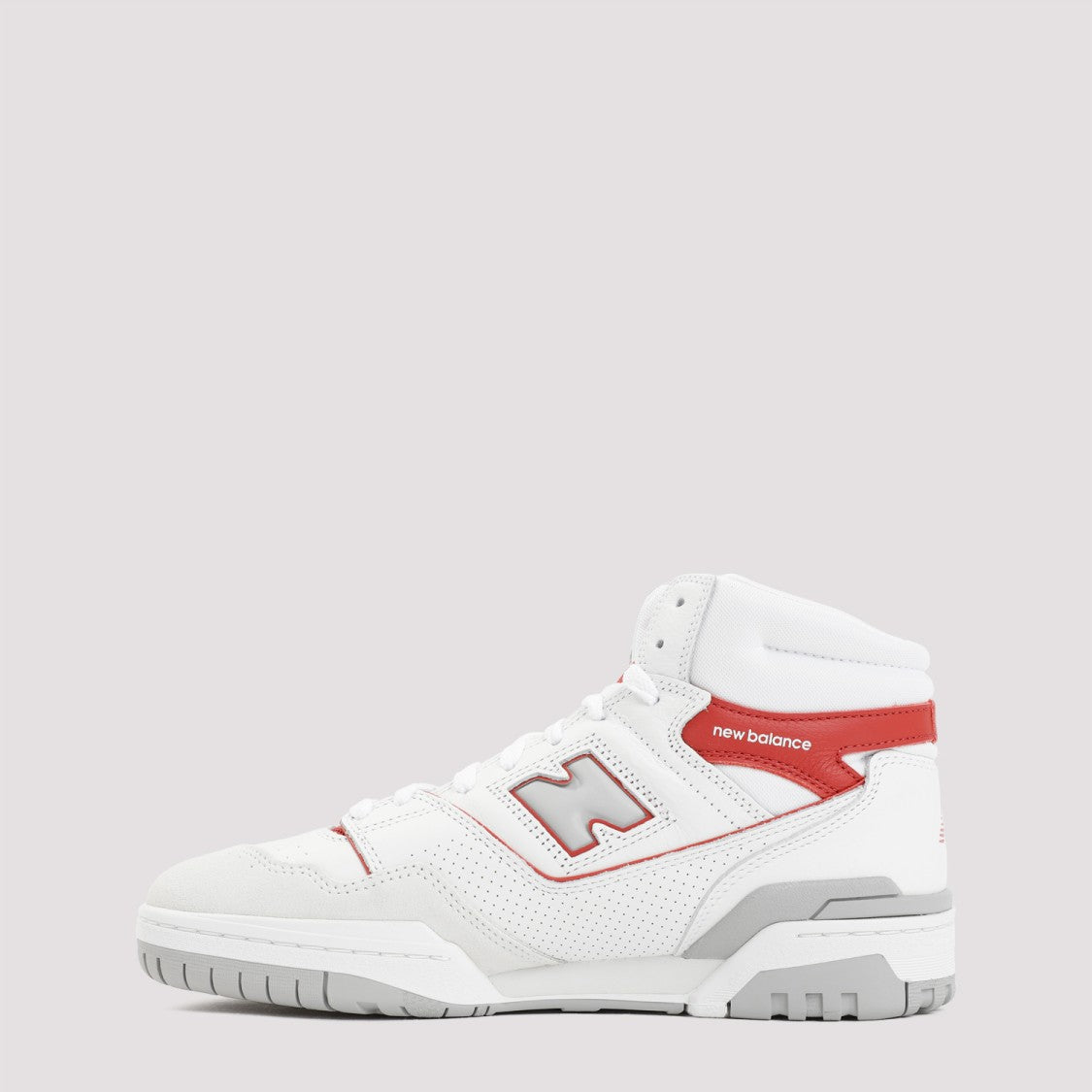 New Balance White Leather 650 Sneakers