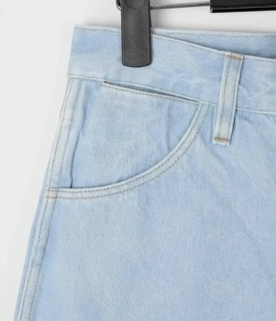 Studio Nicholson Light Wash Straight-Leg Denim Trousers