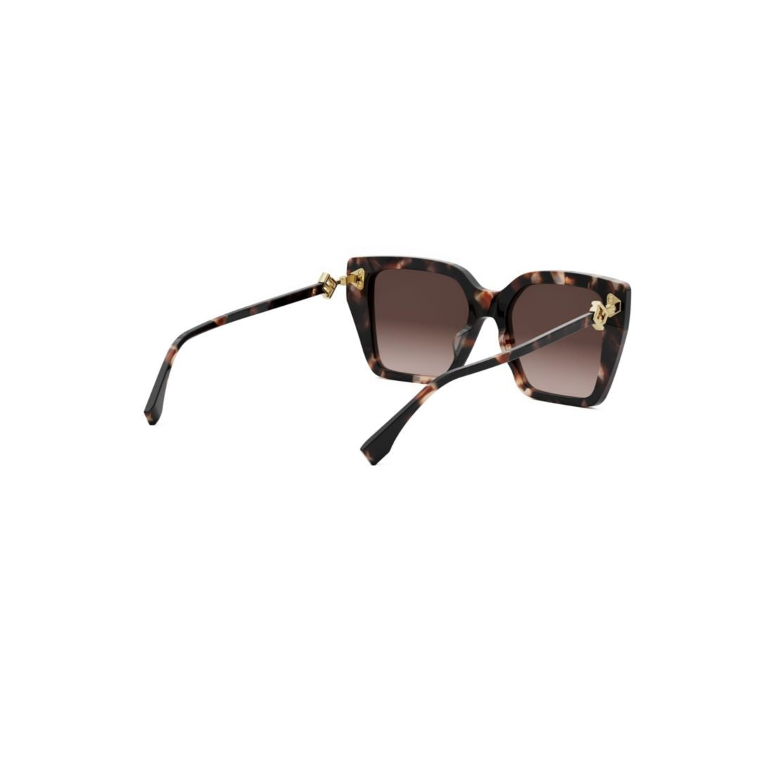 Fendi Fe40161i Oversized Square Sunglasses