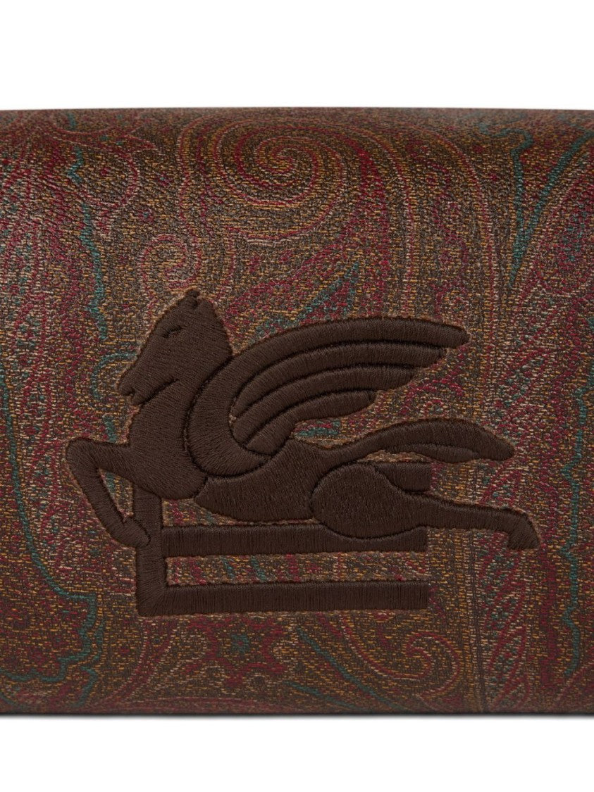 Etro Rectangular Bag With Top Zip Closure