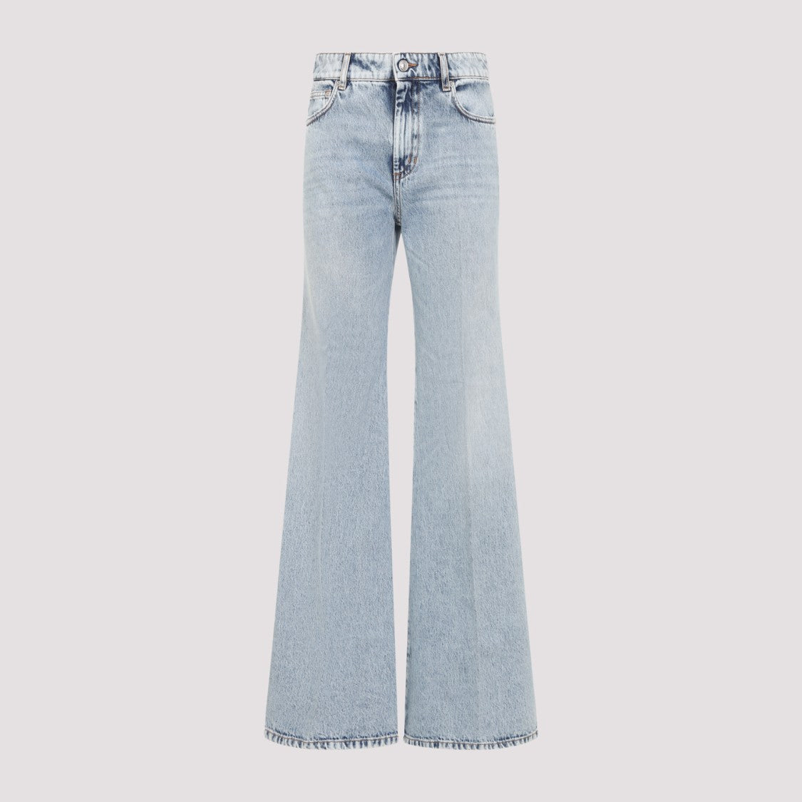 Sportmax High-Waisted Wide-Leg Jeans