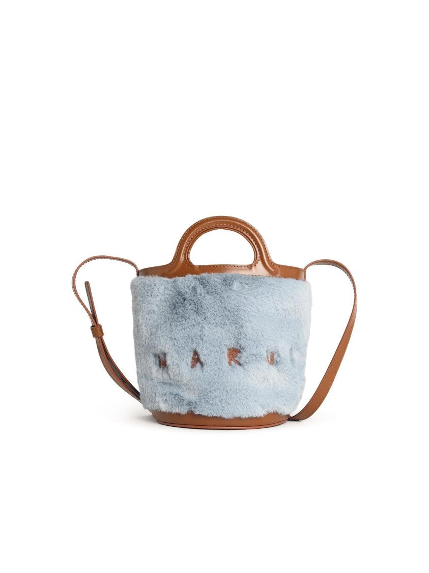 Marni Tropicalia' Two-Tone Leather Blend Bag