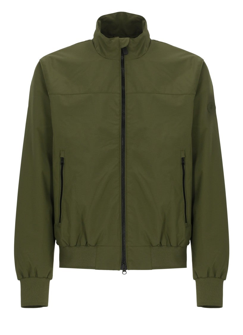 Save The Duck Tech Fabric Waterproof Jacket With High Neck