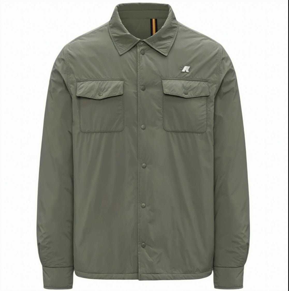 K-Way Umbert Plain Quilted Shirt Jacket