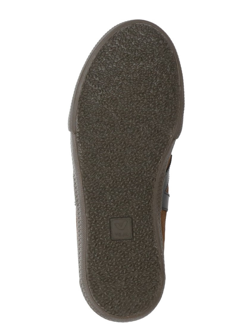 Veja Volley Winter Brown Shearling Suede Low-Top Sneakers
