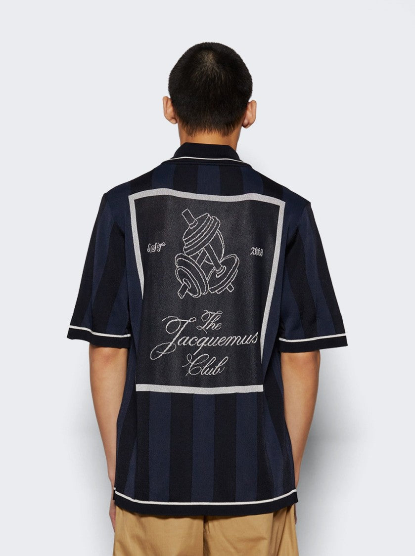 Jacquemus Liga Polo Shirt Dark Navy