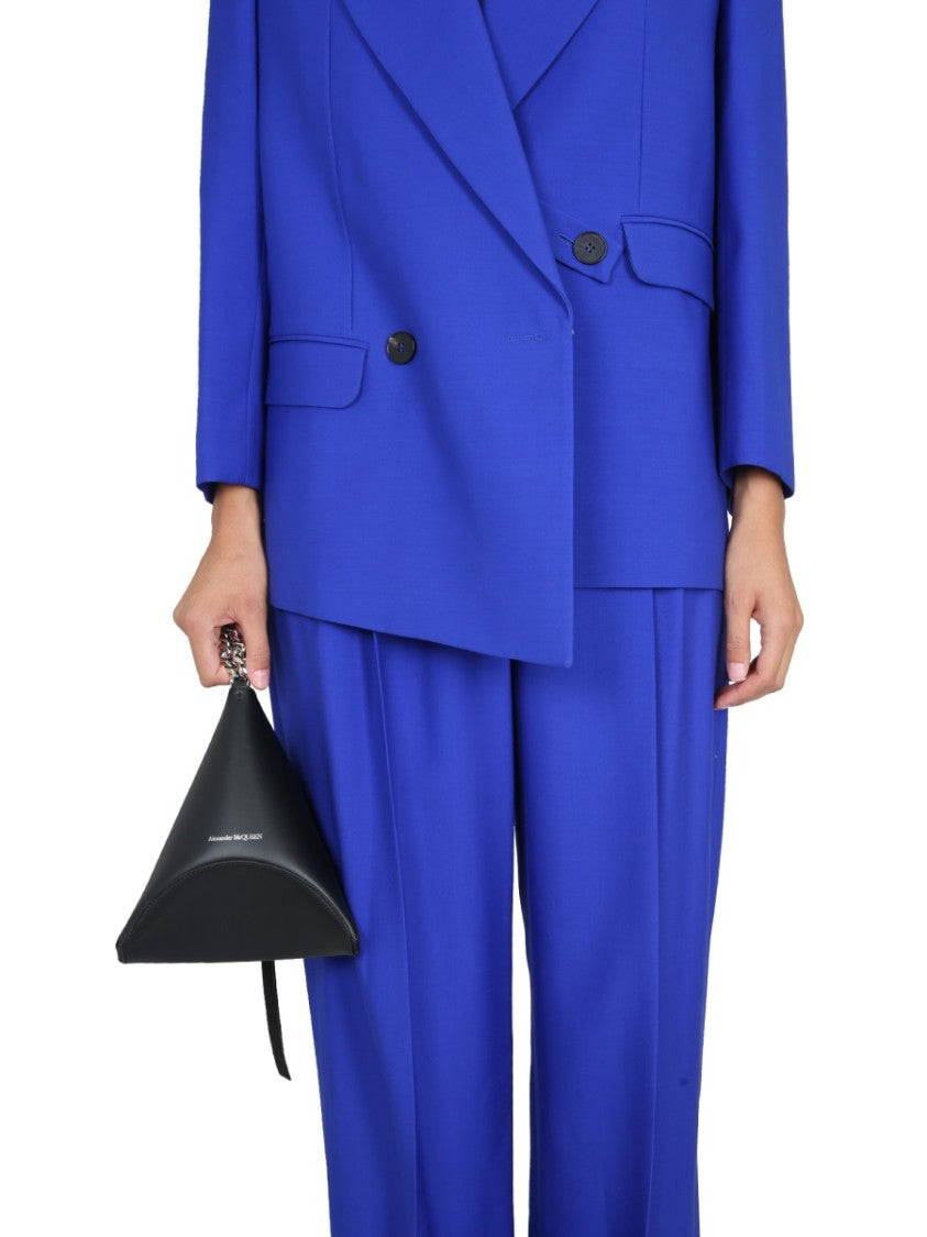 Alexander Mcqueen Structured Double-Breasted Jacket