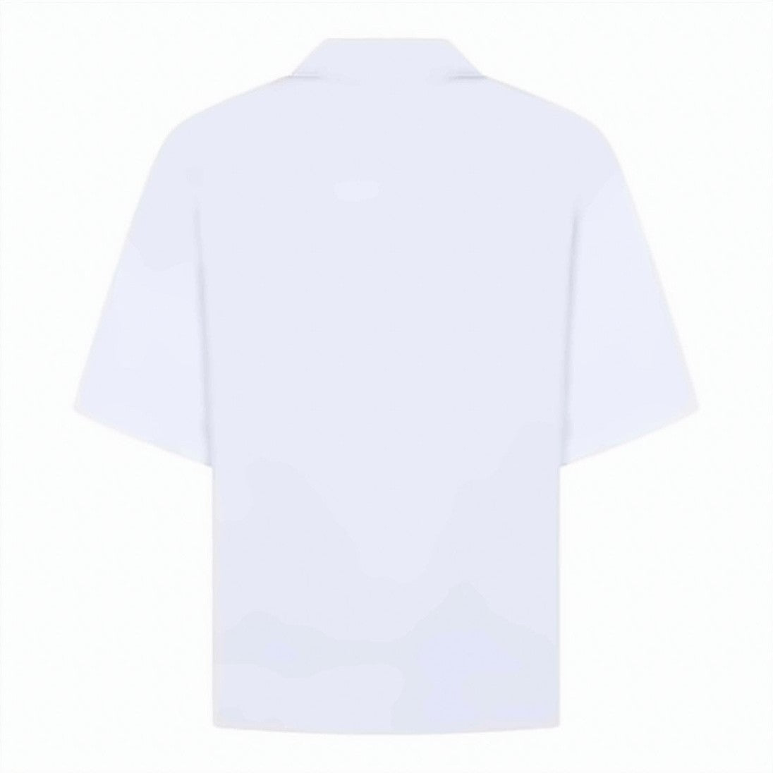 Marni Short-Sleeved Cotton Shirt With Minimalist Design