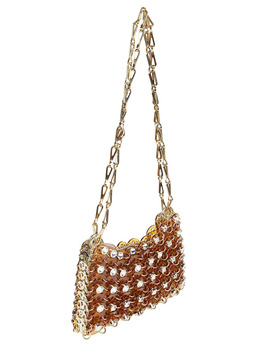 Rabanne Amber 1969 Nano Resin Crystal Evening Bag
