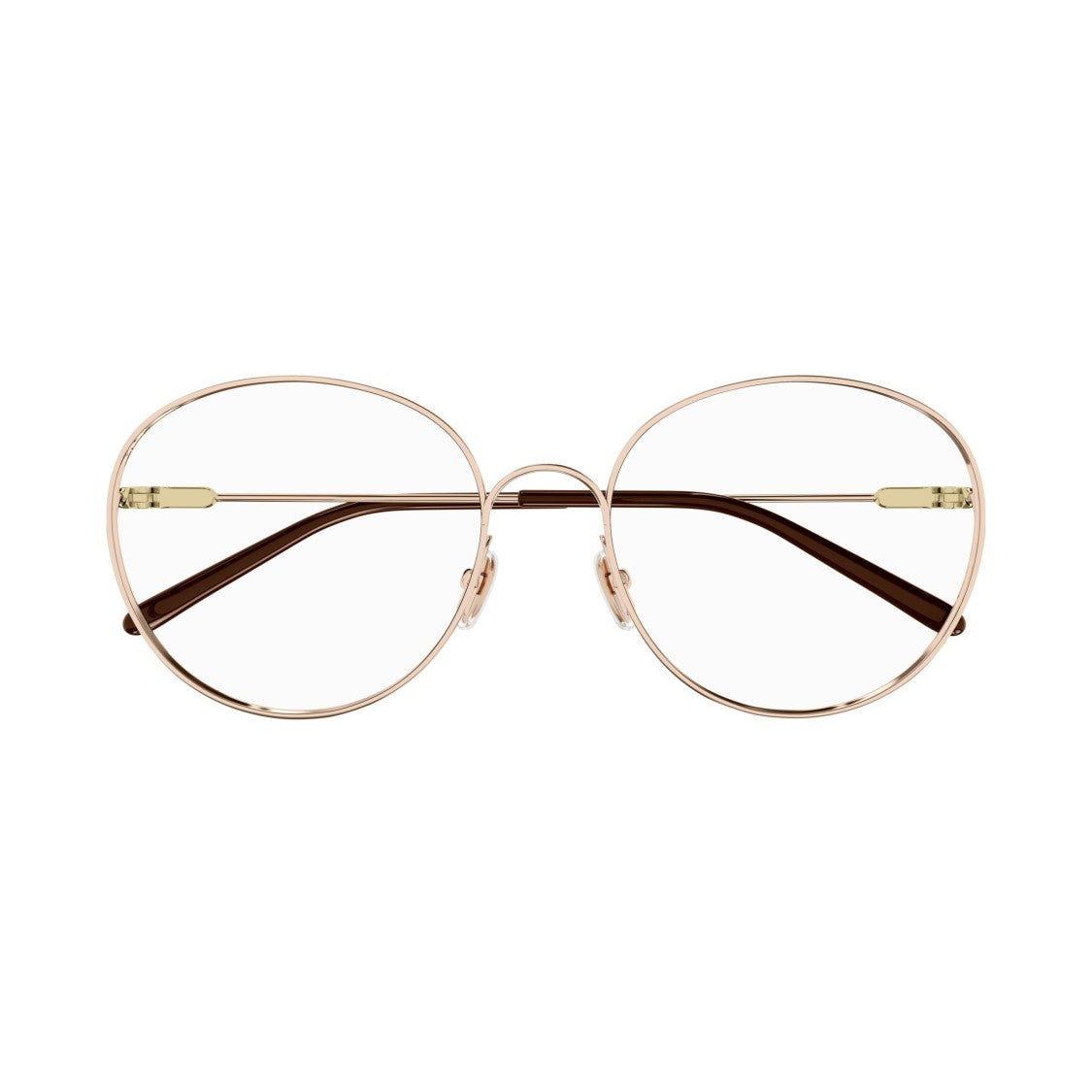 Chloé Ch0209o Delicate Rose Gold Round Frame Eyeglasses