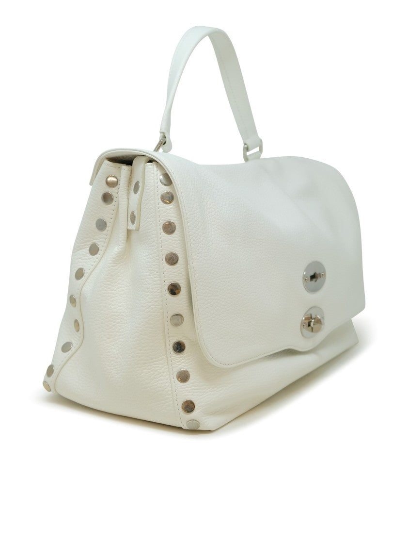 Zanellato White Leather Handbag