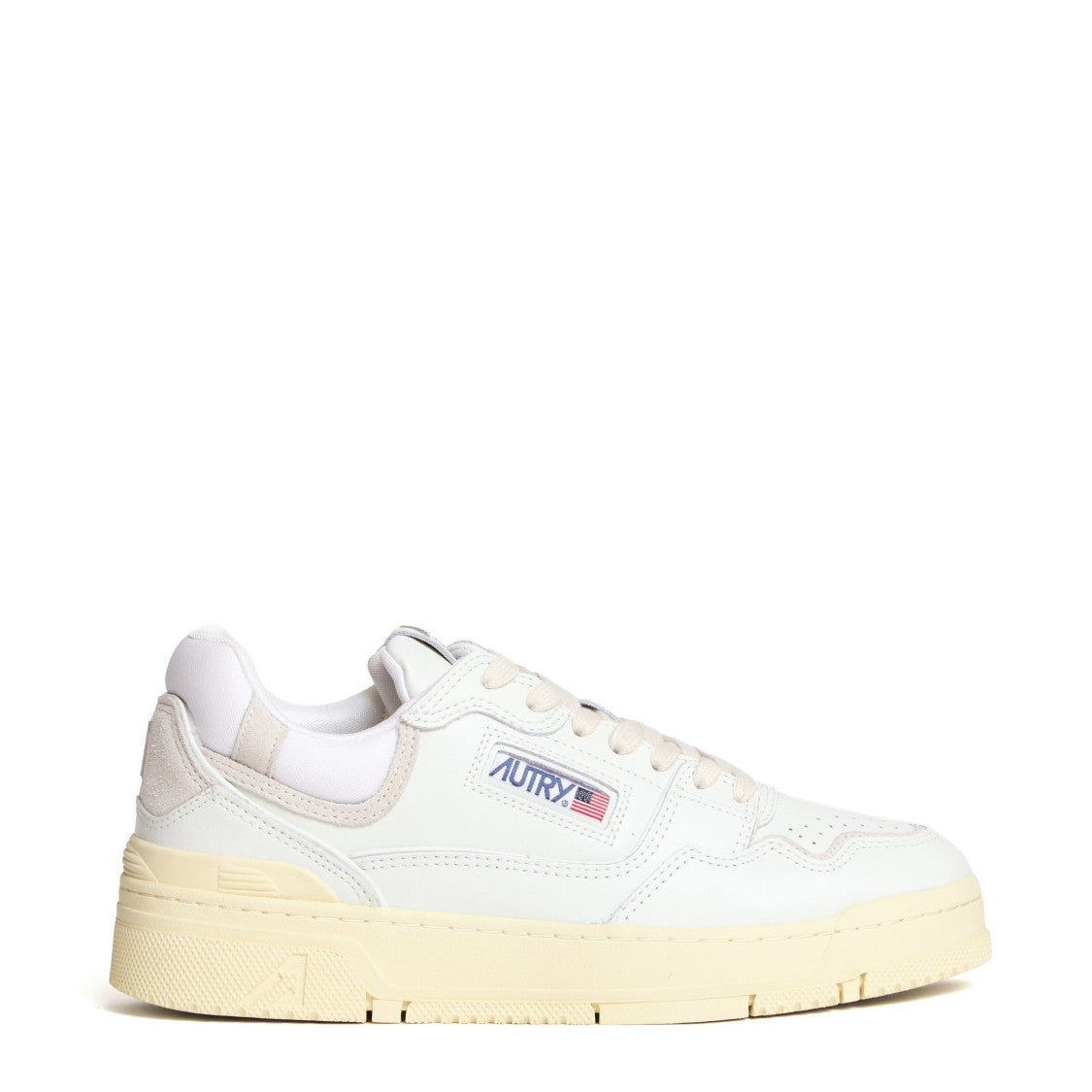 Autry Clc Low Leather Suede Sneakers