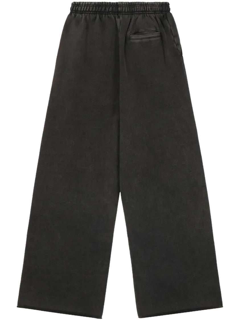 Entire Studios Wide-Leg Cotton Sweatpants With Elastic Waistband