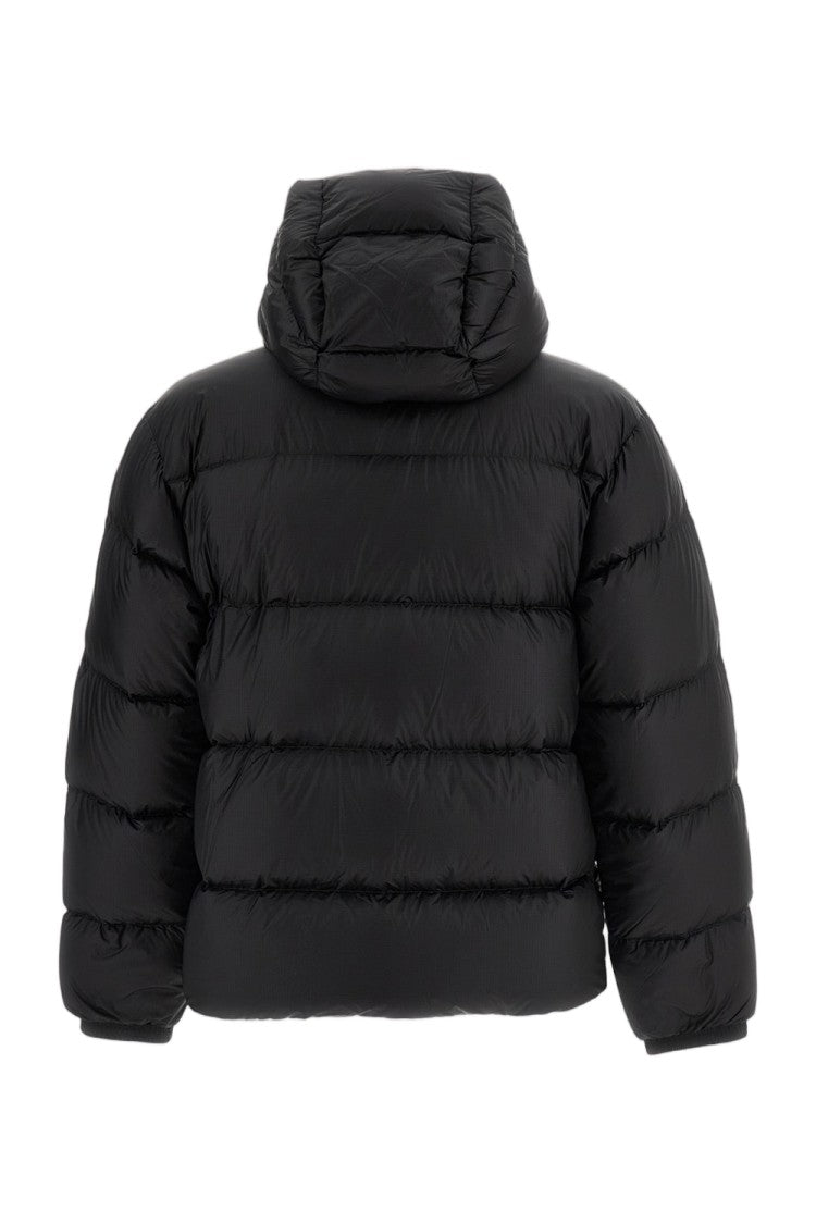 C.P. Company Black Dd-Shell Down Padded Goggle Jacket