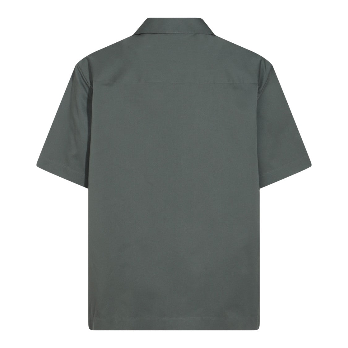 Jil Sander Grey Cotton Polo Shirt Casual Shirt
