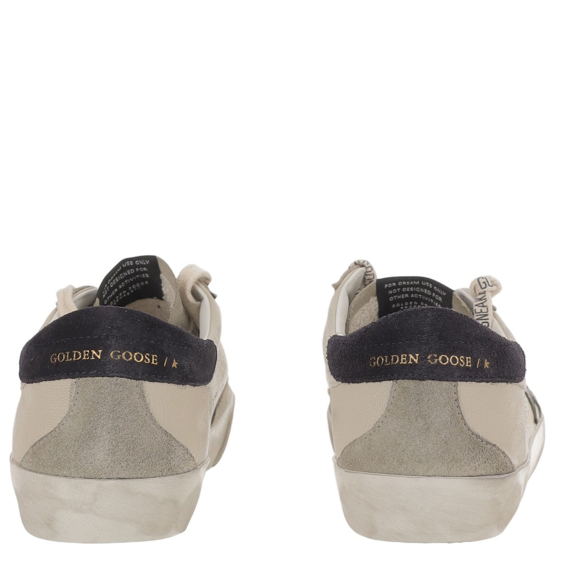 Golden Goose White Super-Star Leather Sneakers