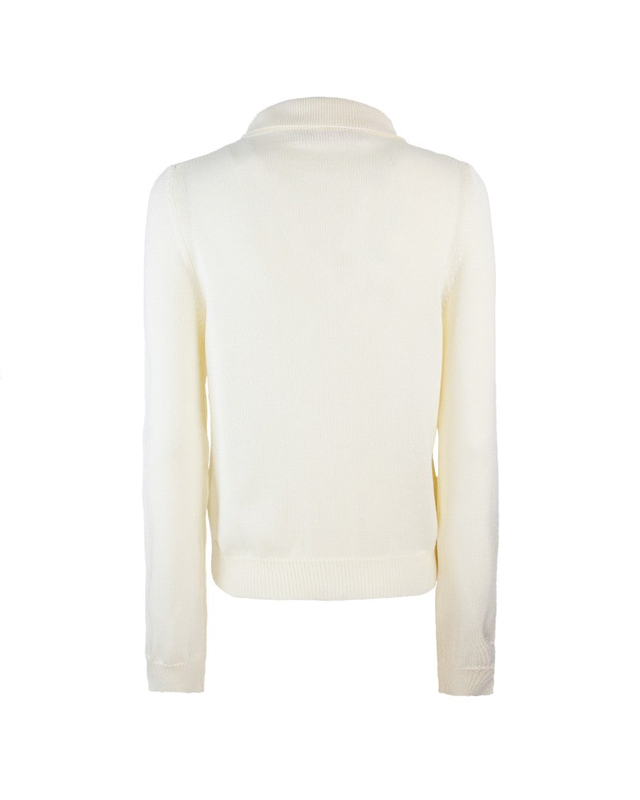 Marni Cream Cotton Cardigan