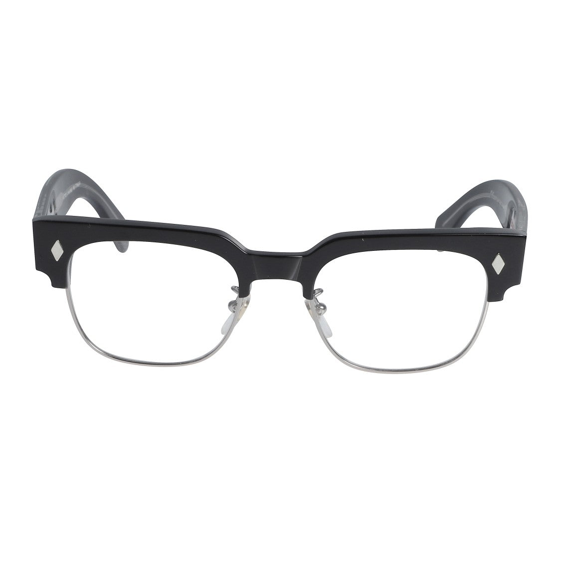 Kador Tobako Cm Half-Rim Eyeglasses With Bold Black Frame