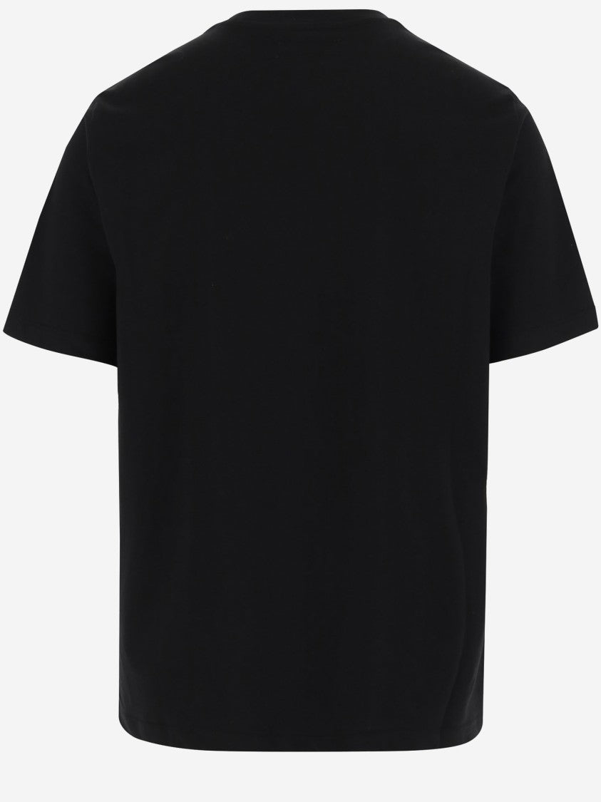 Amiri Cotton Crew Neck T-Shirt With Contrasting Logo Detail