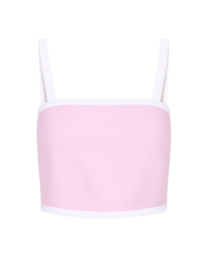 Iceberg Cropped Fit Pink Tank Top