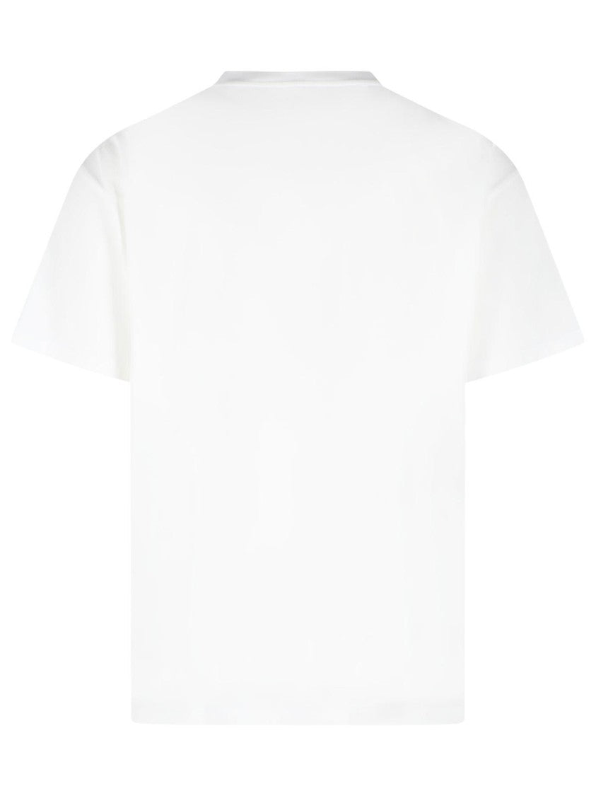Mm6 By Maison Margiela White Cotton T-Shirt