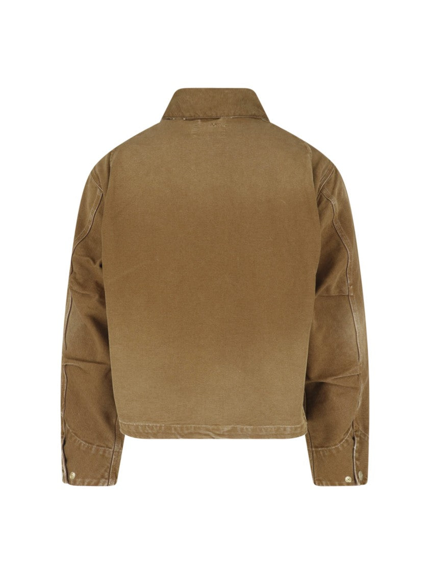 Carhartt Wip Brown Og Arcan Organic Cotton Jacket