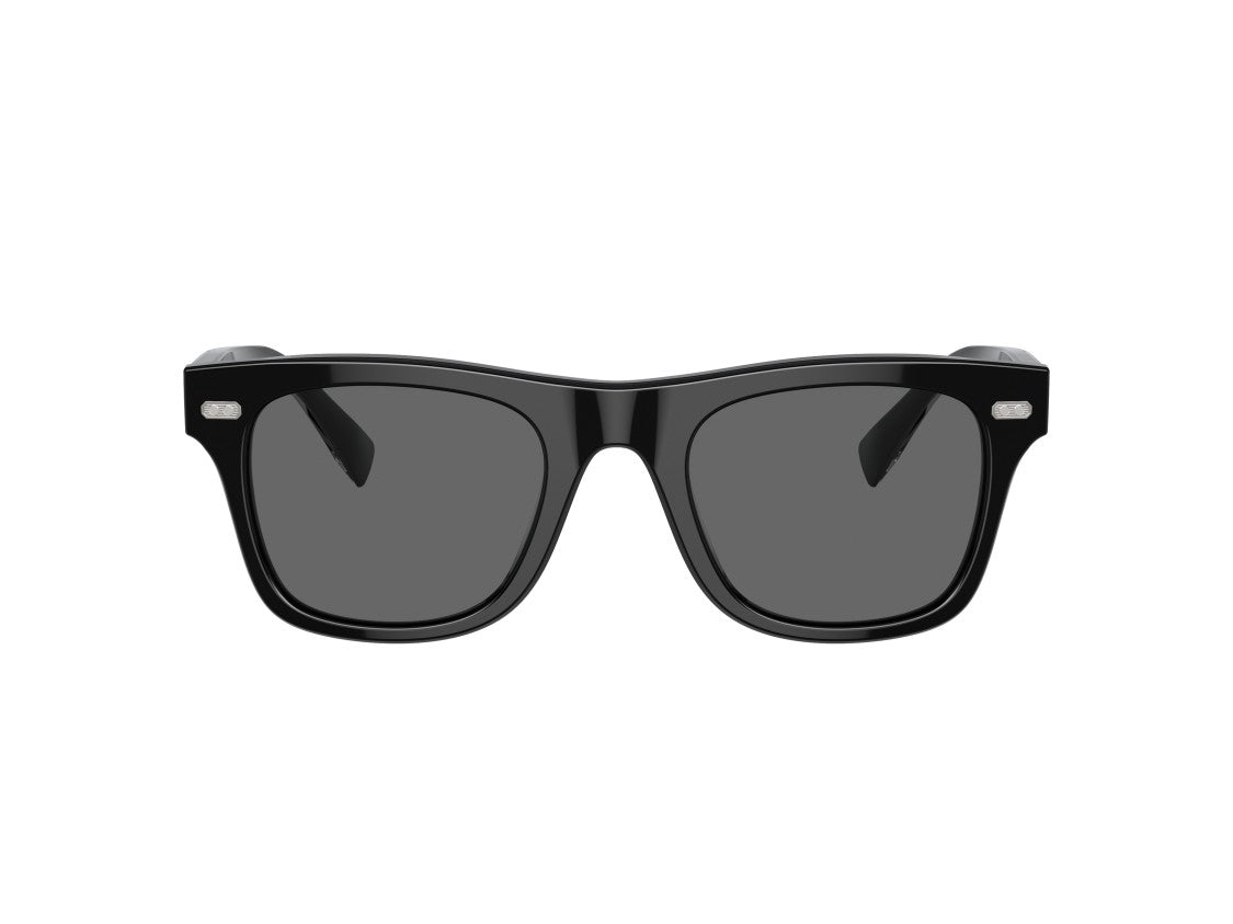 Brunello Cucinelli Black 0Bc4002s Metallic Accent Square Sunglasses
