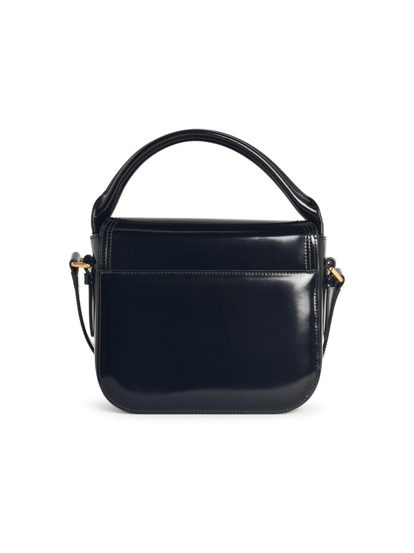 Bally 'Beckett' Black Leather Mini Bag