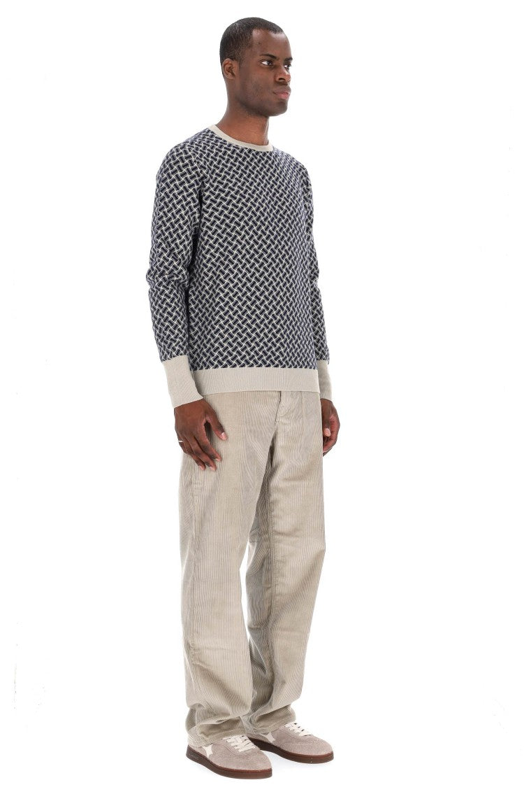 Drumohr Biscottino Cashmere Crewneck Sweater