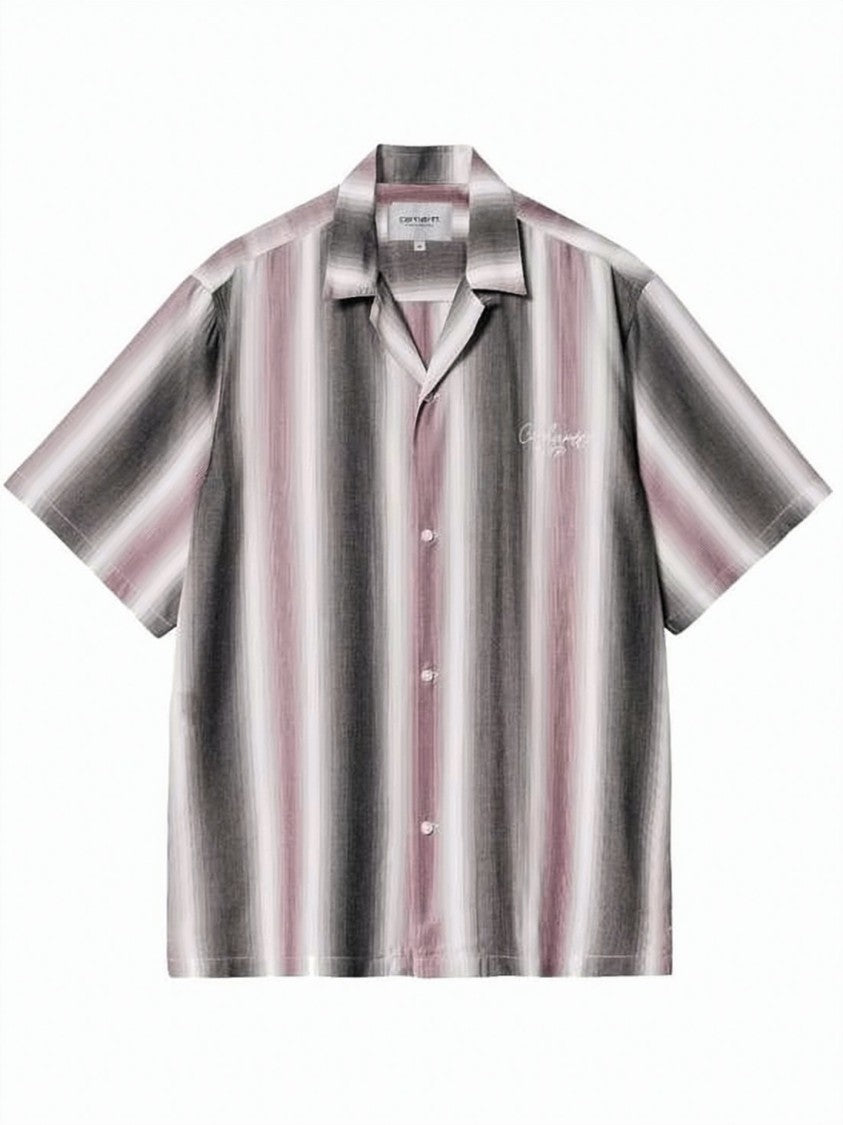 Carhartt Wip Relaxed Fit Striped Short-Sleeve Shirt