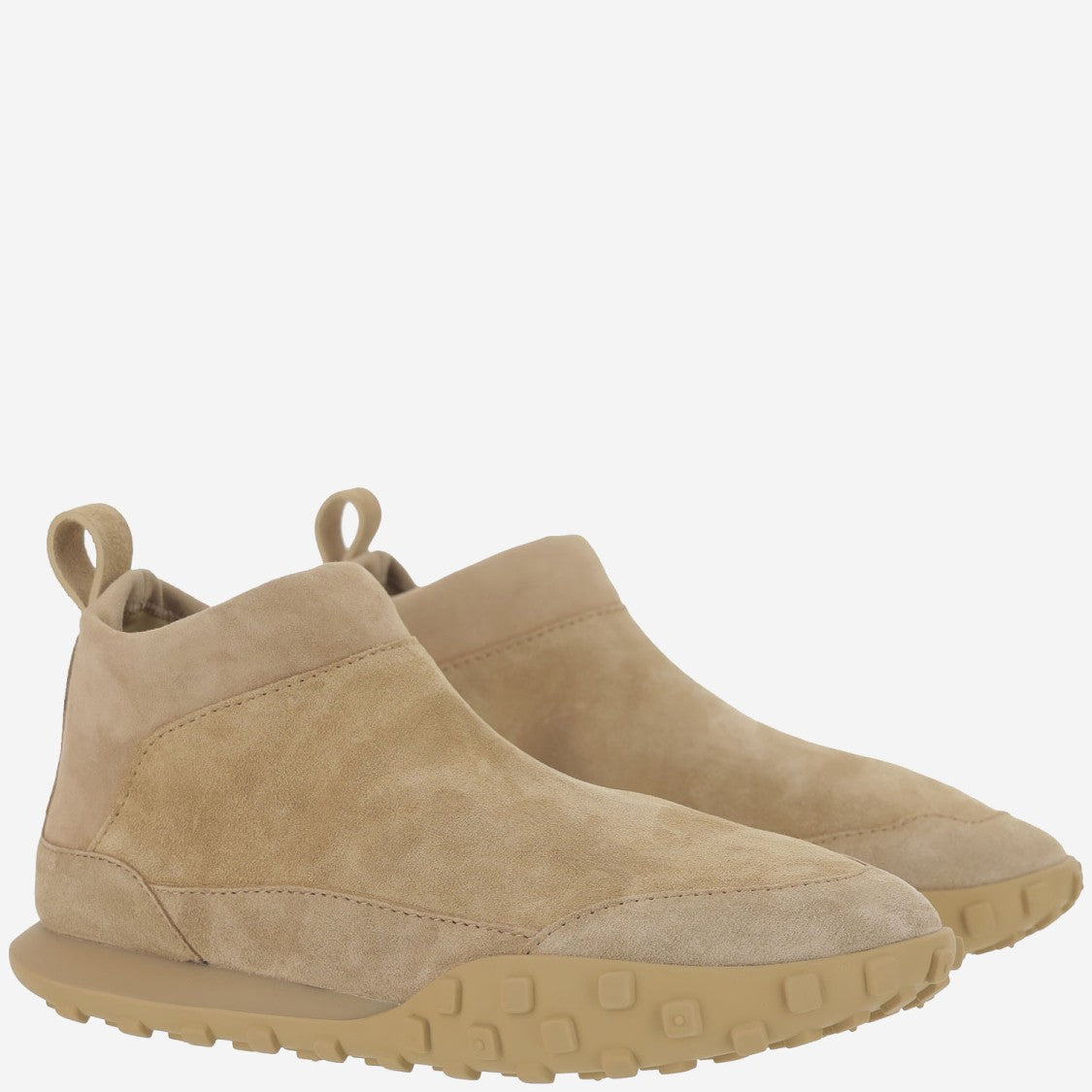 Jil Sander Suede Leather Sneakers