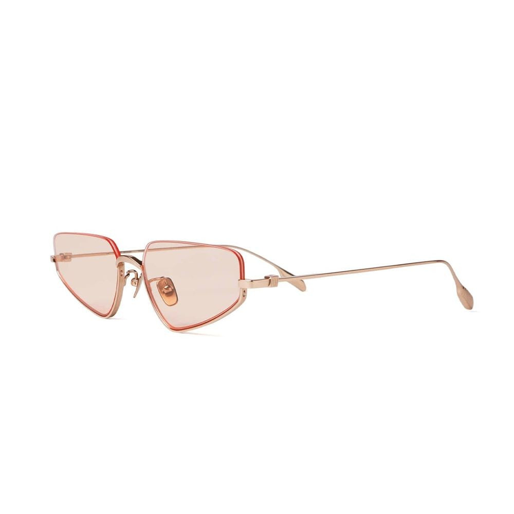 Projekt Produkt P12 Hmcc4 Semi-Rimless Cat-Eye Sunglasses