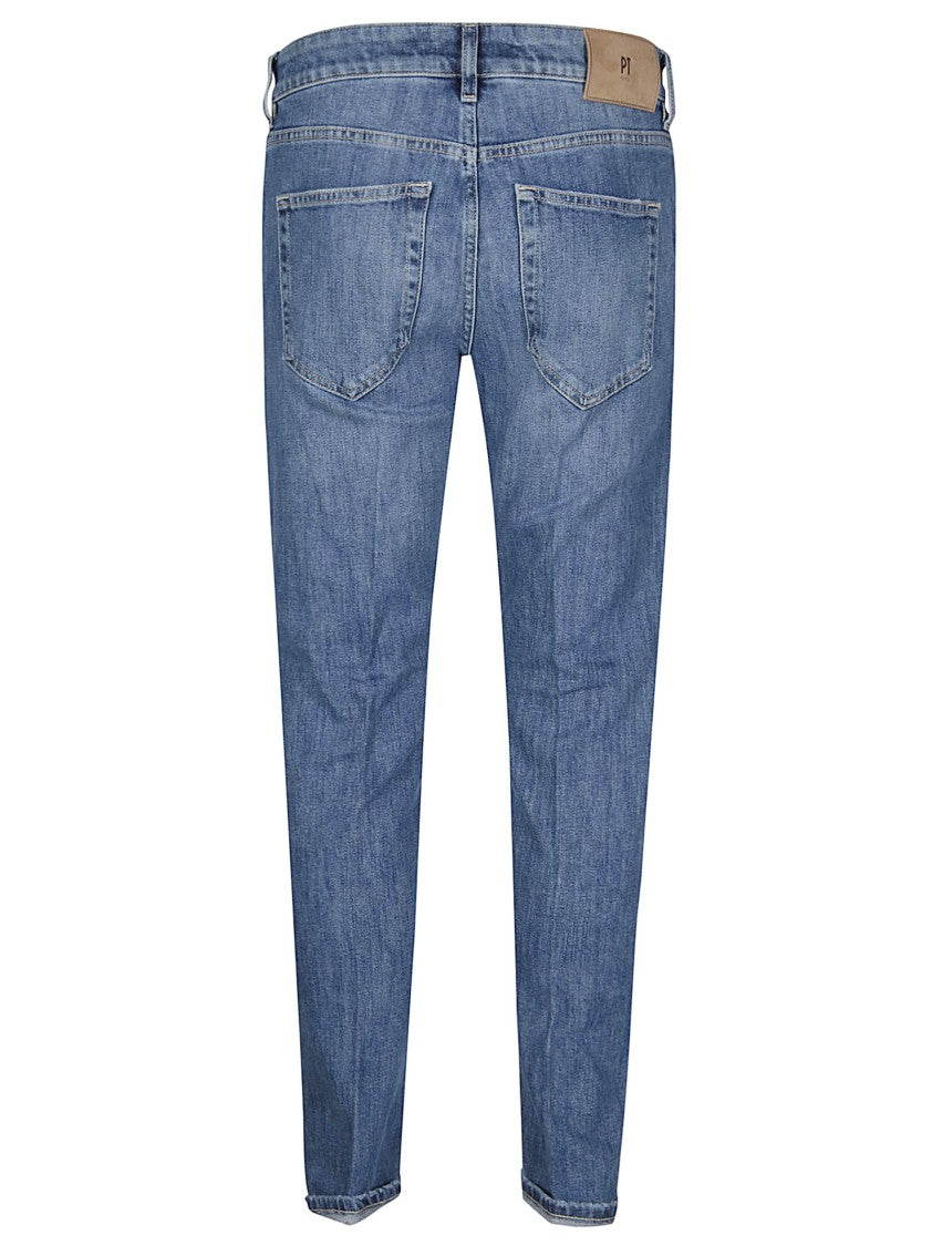 Pt Torino Indie Cotton Slim Jeans