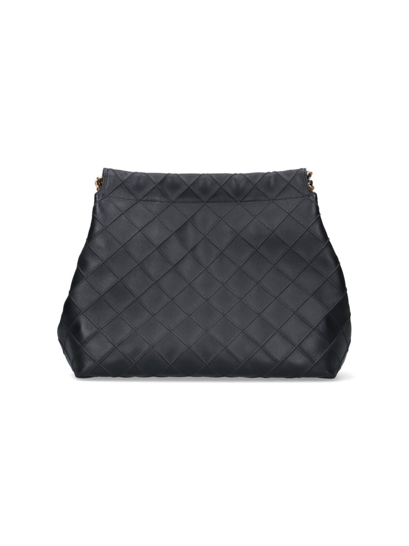 Tory Burch Large Hobo Bag "Fleming" – Black